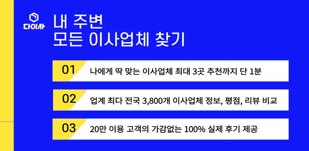 다이사 이사업체 비교 안내