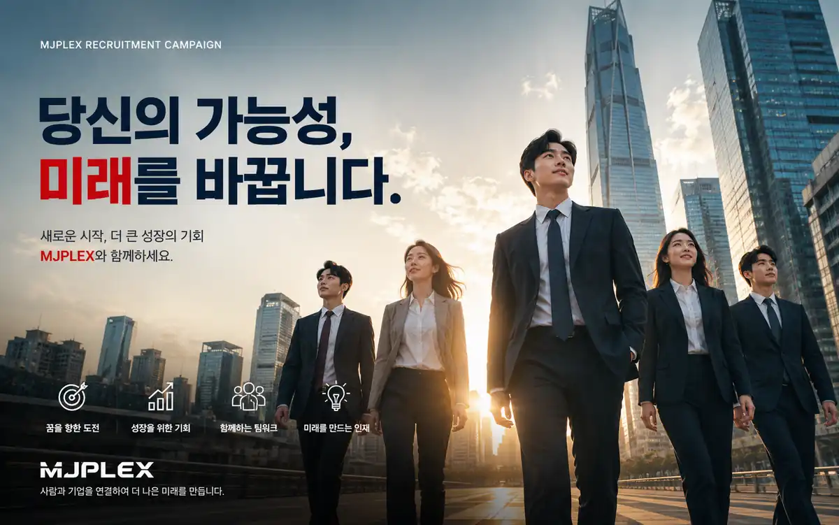 새로운 기회를 찾는 구직자를 위한 엠제이플렉스 안내