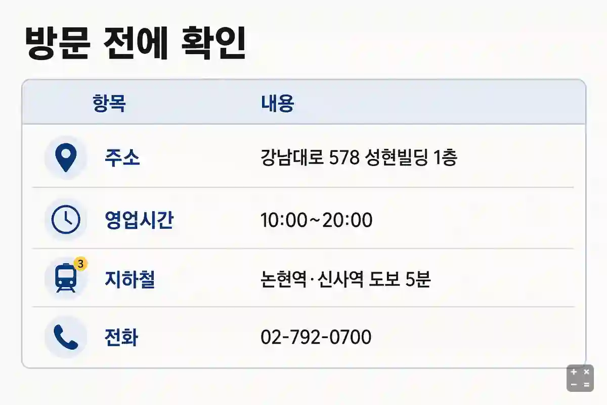 KBO스토어 주소와 영업시간, 가는 길 정리