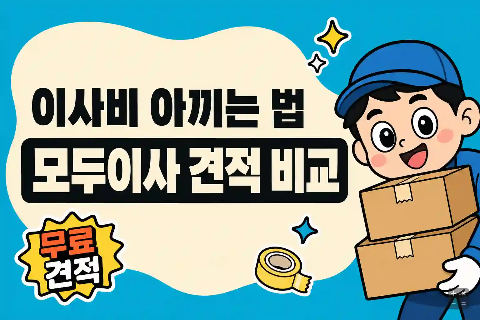 모두이사 포장이사 견적 비교 신청 방법과 업체 고르는 기준