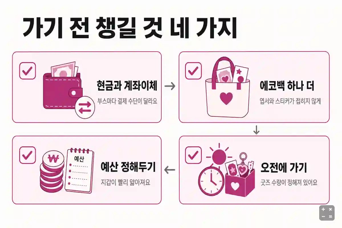 서울 일러스트코리아 방문 전 체크리스트