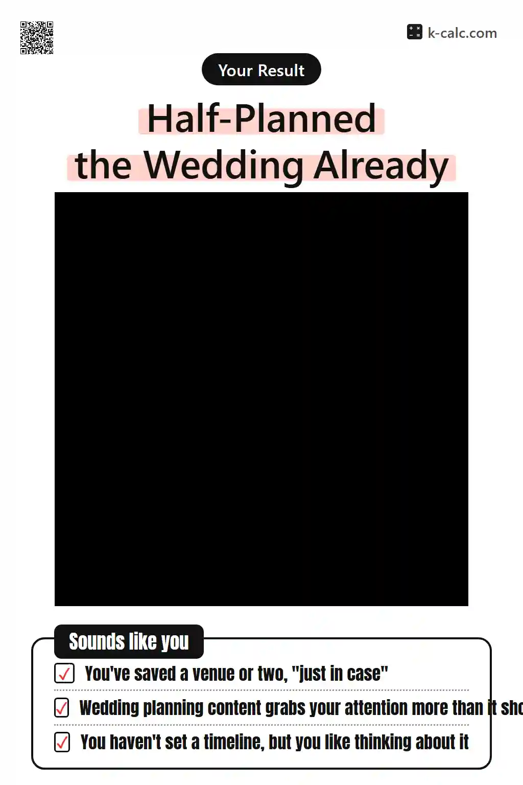 Leaning Toward "I Do"